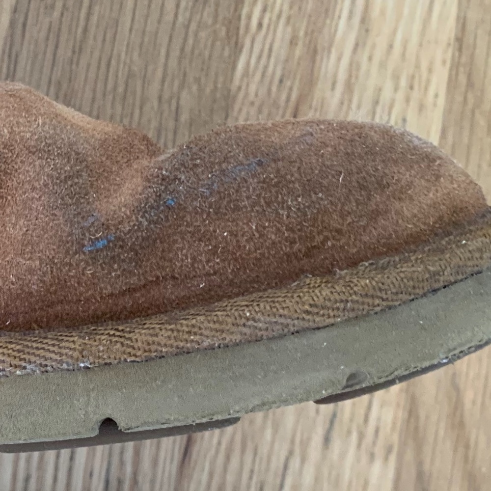 UGG Sunset Tall Boots Side Zip Chestnut - Picture 6 of 14